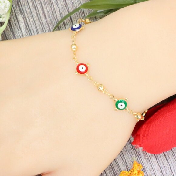 "Trendy Handmade Bracelet – A Stylish Gift for Women & Girls, MAR092037 - Picture 10 of 10